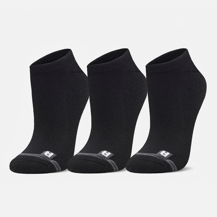 Miniatura Calcetines Unisex Logo Lippi Pack No Show - Color: Negro