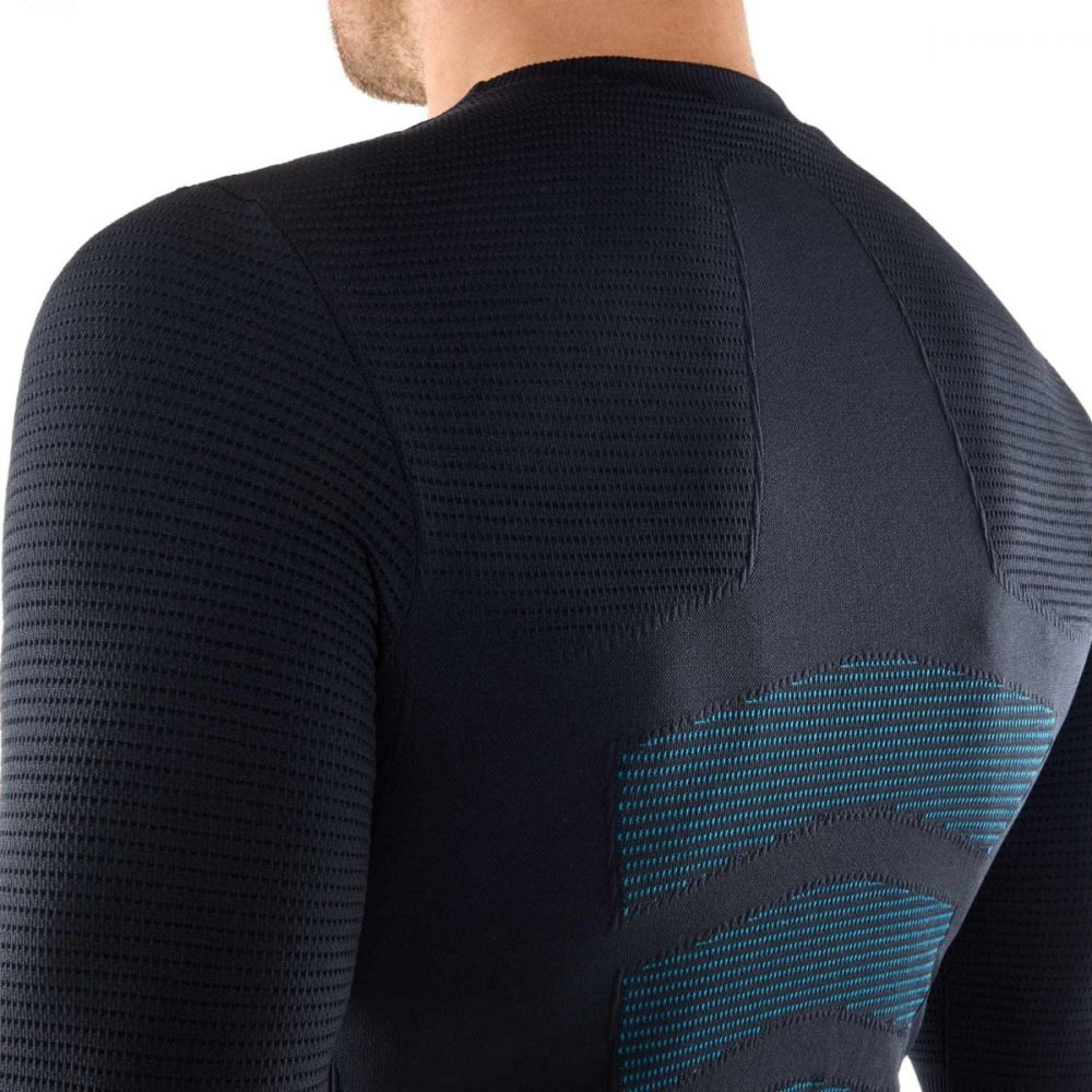 Miniatura Primera Capa Synth Light Longsleeve Hombre - Color: Storm Blue