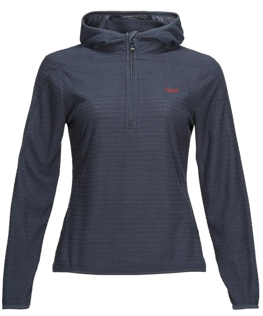 Poleron Mujer Jacaranda Nano-F 14 Zip Hoody - Color: Azul Marino