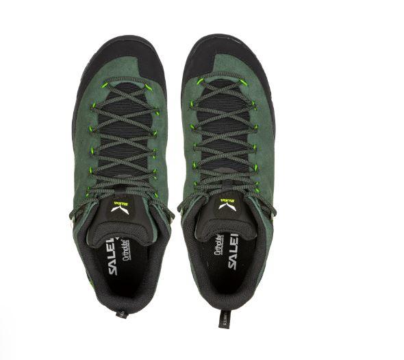 Zapatilla Hombre Wildfire Leather - Color: Negro/Verde
