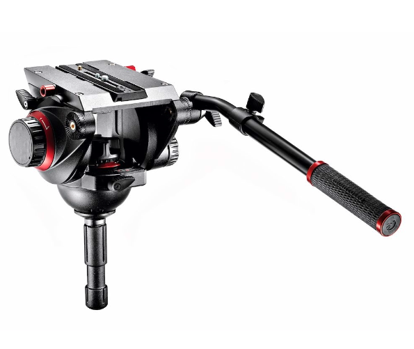 Cabezal De Vídeo Fluido 509 Con Media Bola De 100 Mm -