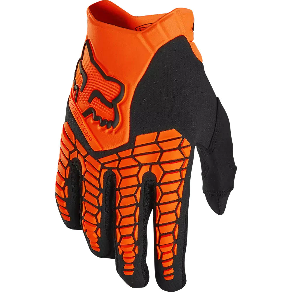 Guantes Moto Pawtector - Color: Naranjo