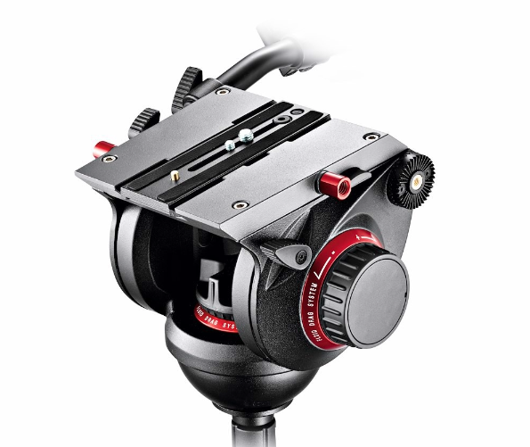 Cabezal De Vídeo Fluido 509 Con Media Bola De 100 Mm -