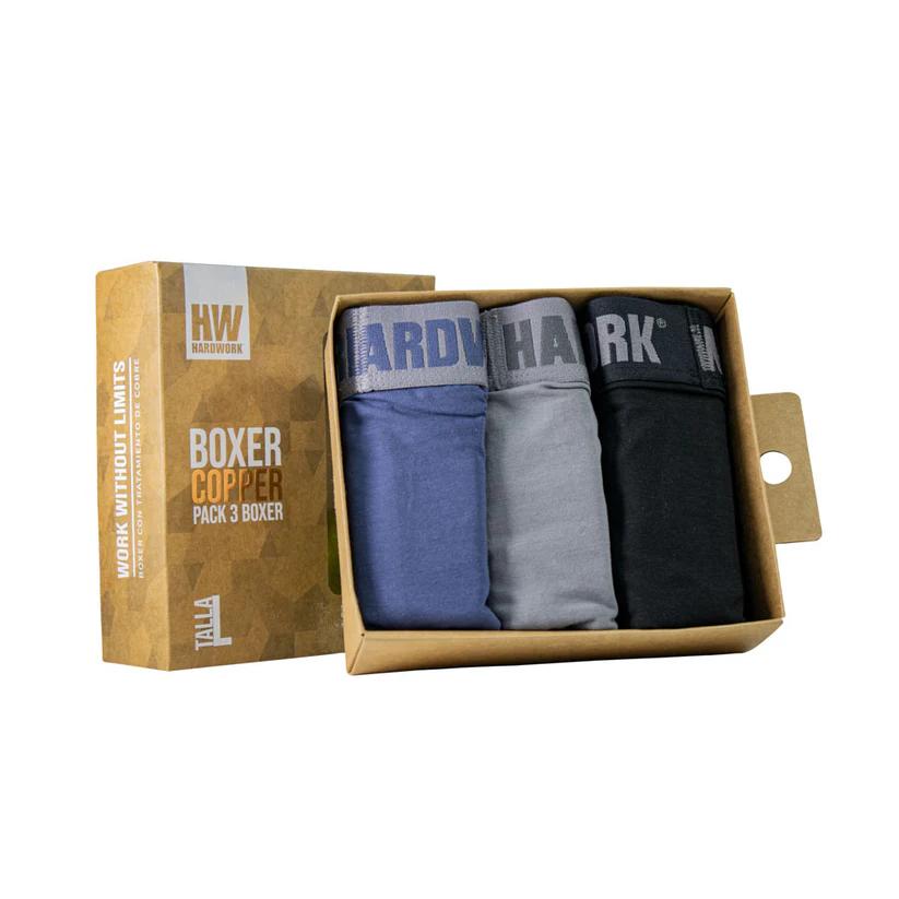 Tripack Boxer HW E-Copper - Color: Multicolor