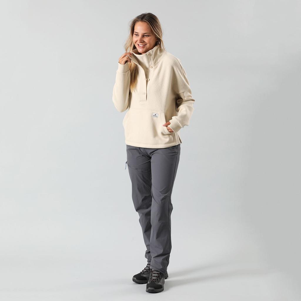 Miniatura Poleron Mujer Andesgear Rapel - Color: Brown