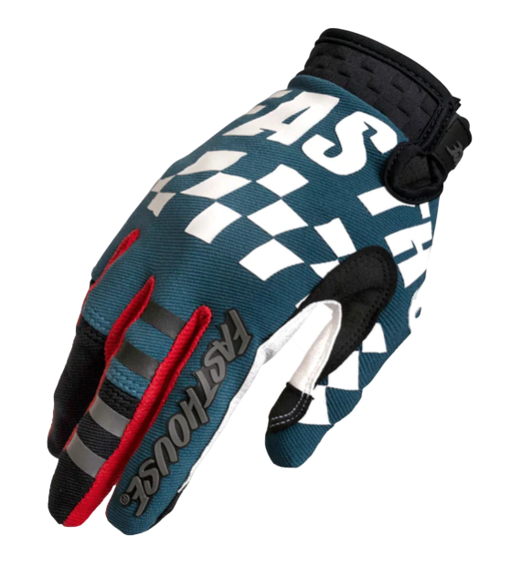 Guantes Speed&Style Velocity De Ciclismo - Color: Petroleo