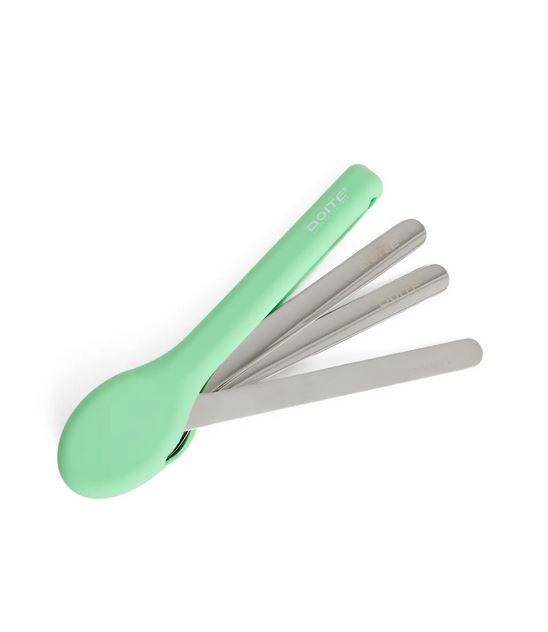 Estuche Cubiertos Cocina  - Color: Verde