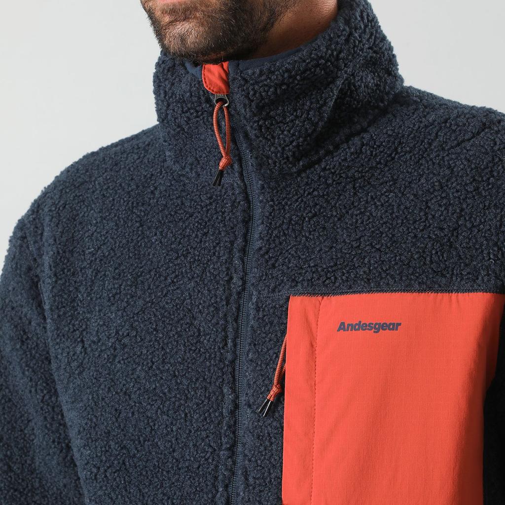Miniatura Polar Hombre Andesgear LLanquihue - Color: Navy