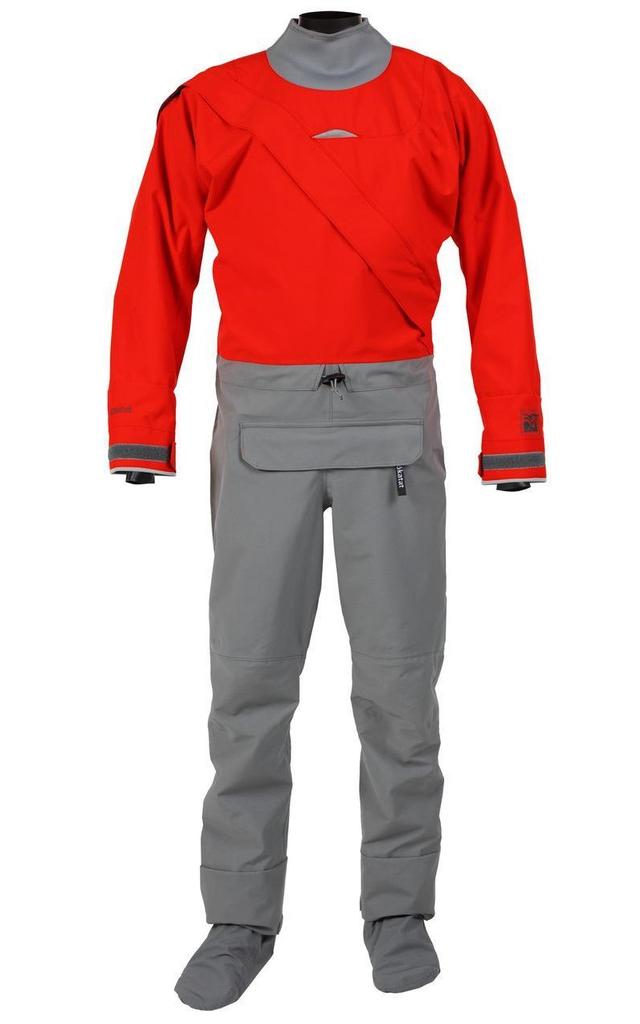 Traje Seco Gore-Tex Legacy - Color: Rojo-Gris