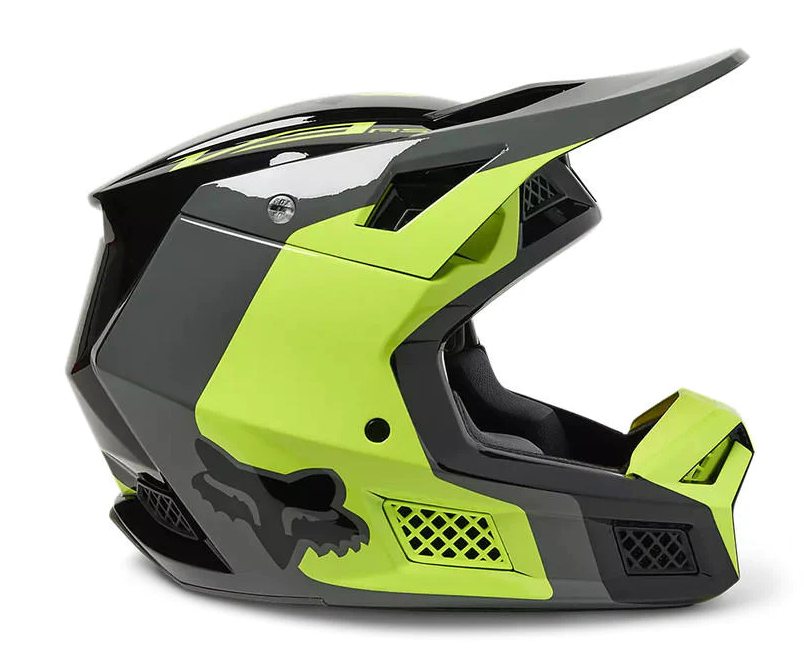 Miniatura Casco Moto V3 RS Efekt  - Color: Negro-Amarillo