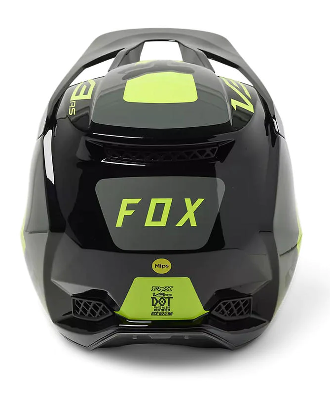 Miniatura Casco Moto V3 RS Efekt  - Color: Negro-Amarillo