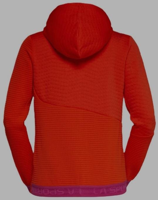 Miniatura Method Hoody Mujer - Color: Cherry Tomato