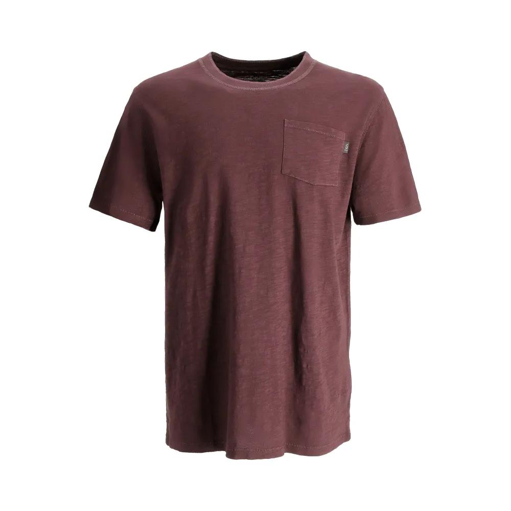 Polera Manga Corta Slub Hombre