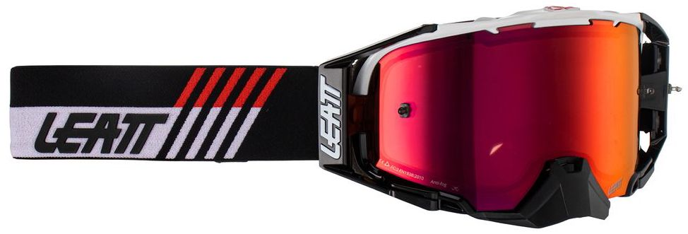 Antiparra De Ciclismo Velocity 6.5 Iriz White Red 0,28 -