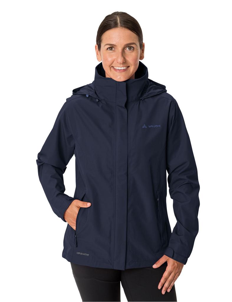 Miniatura Cortavientos impermeable Escape Light Mujer Eclipse - Talla: 40, Color: Azul Marino