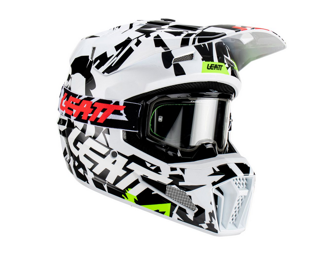 Kit Casco Moto 3.5 V23 - Color: Zebra