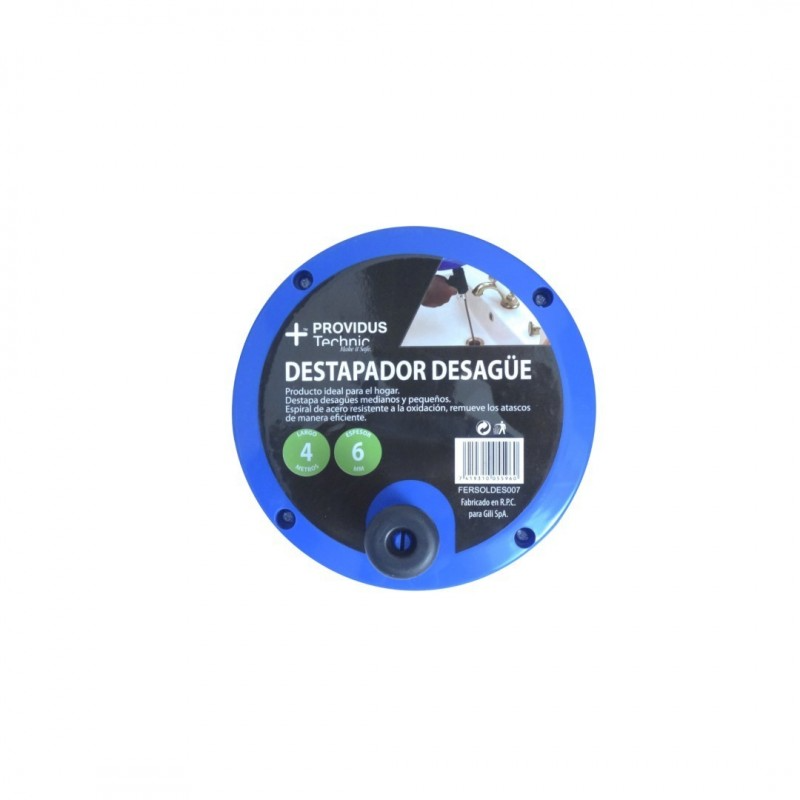 Miniatura Destapador Desague Tipo Pistola 6 mm x 6 M -