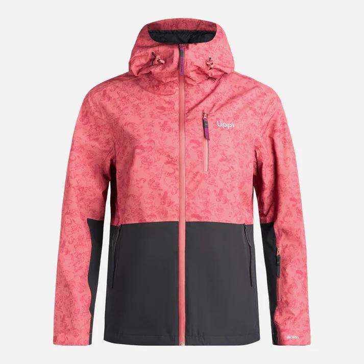 Chaqueta Mujer Sierra Nevada Light B-Dry Hoody Jacket - Color: Print Rosado