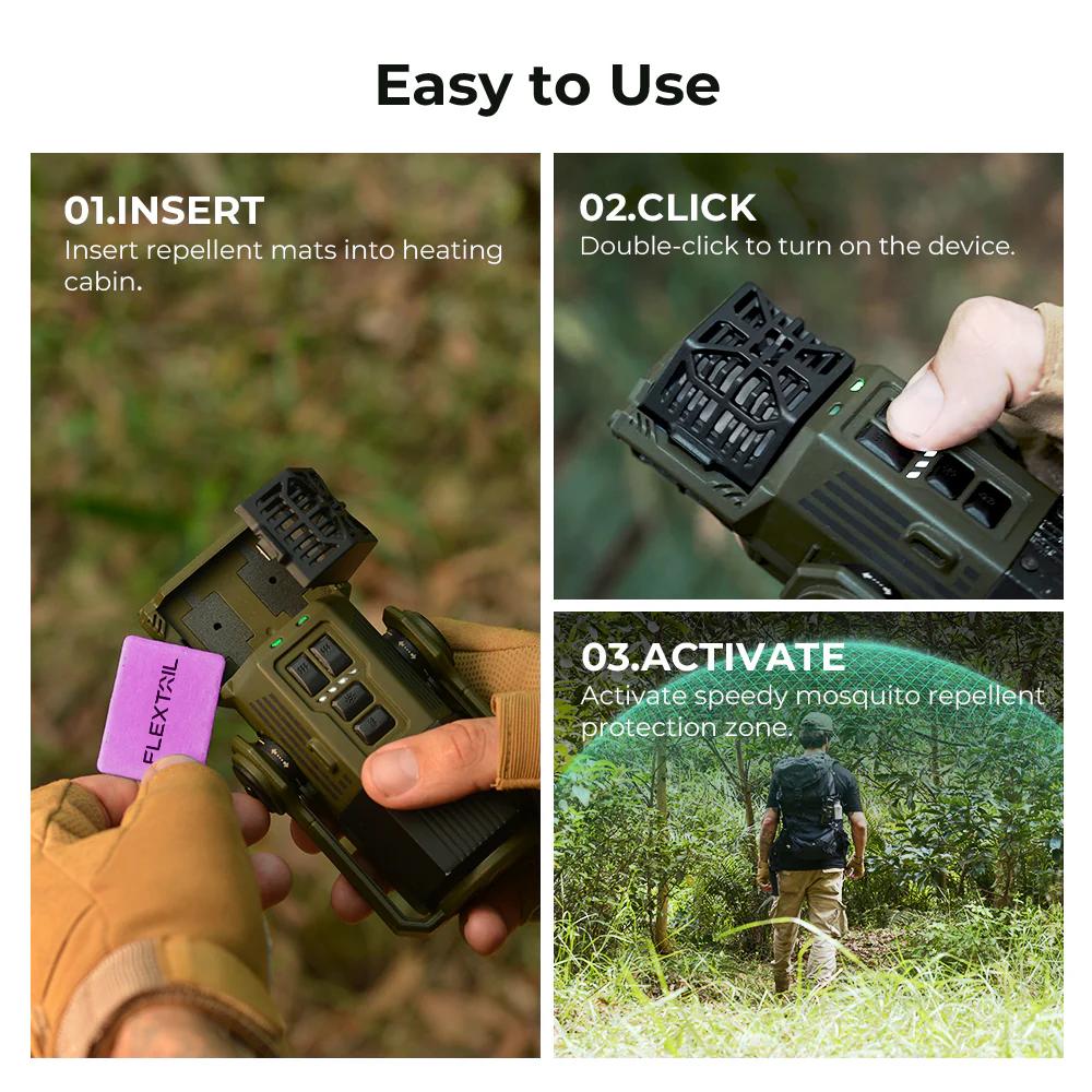 Miniatura Repelente Portatil Evo Repeller - Color: Verde