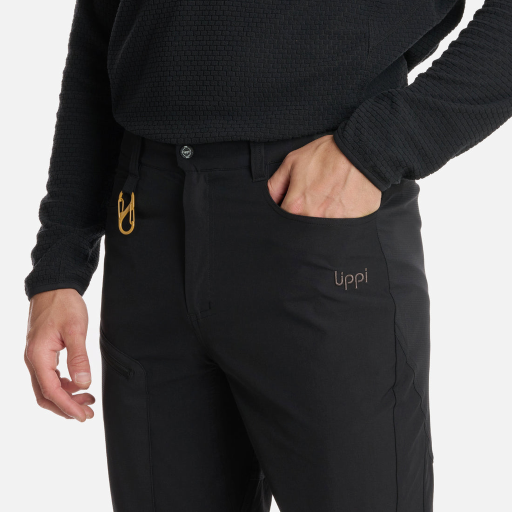 Miniatura Pantalón Hombre Lennox Q-Dry Regular Fit Pants - Color: Negro