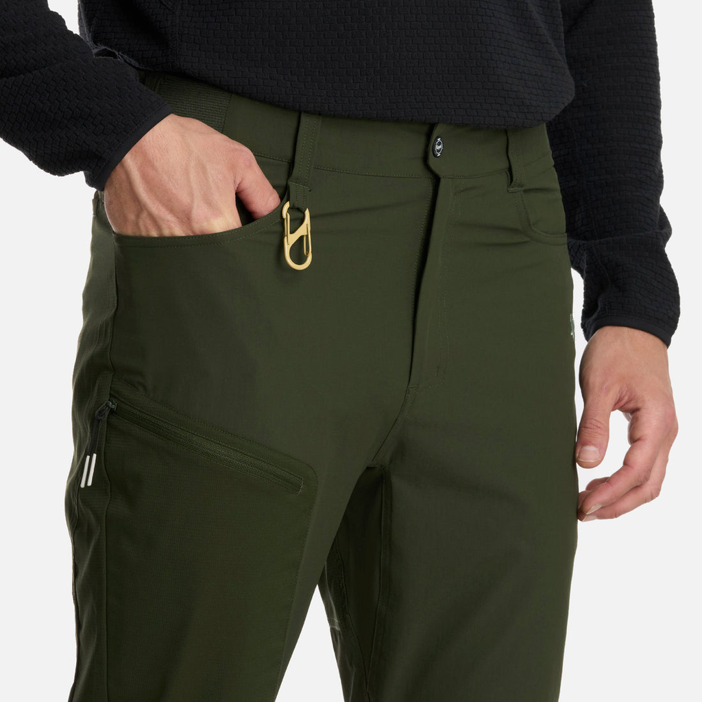 Pantalón Hombre Lennox Q-Dry Regular Fit Pants - Color: Verde Militar