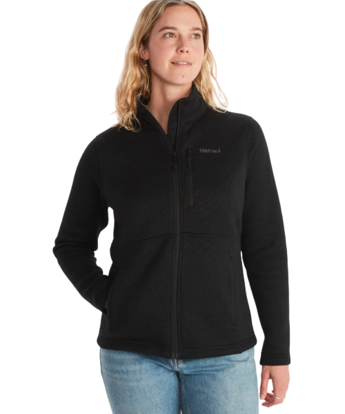 Polar City Style Mujer Drop Line Jacket - Color: Negro