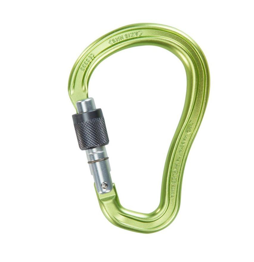 Mosquetón Aluminio Hms Rosca 25kN Axis Sg