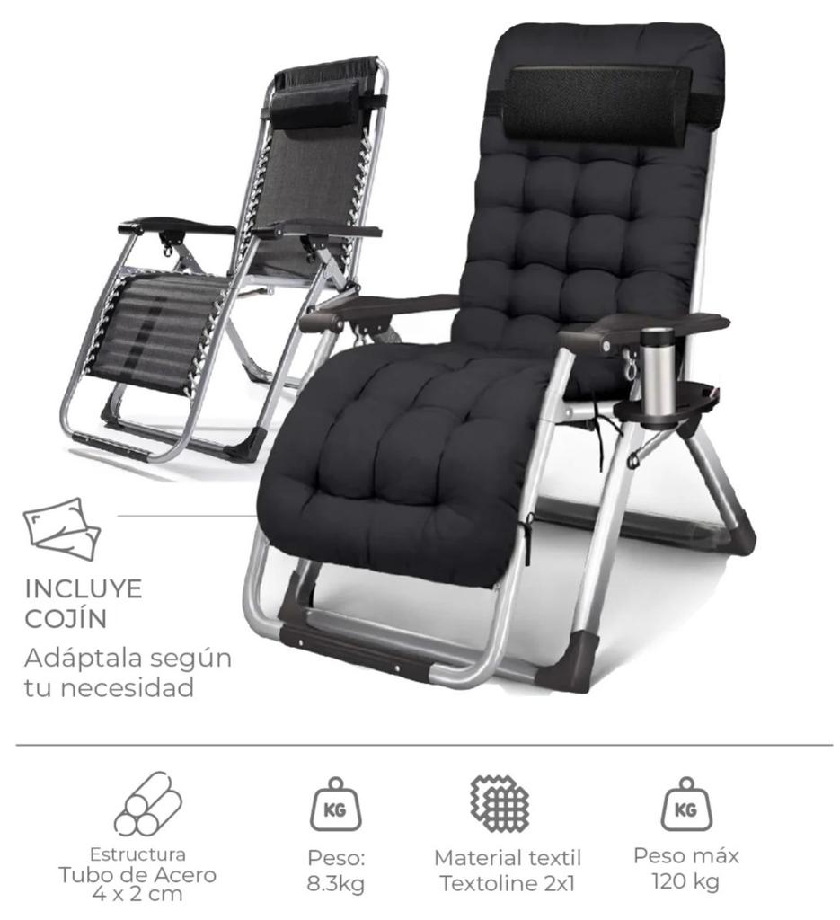 Miniatura Reposera Zero Gravity con Cojín Zen Pro -