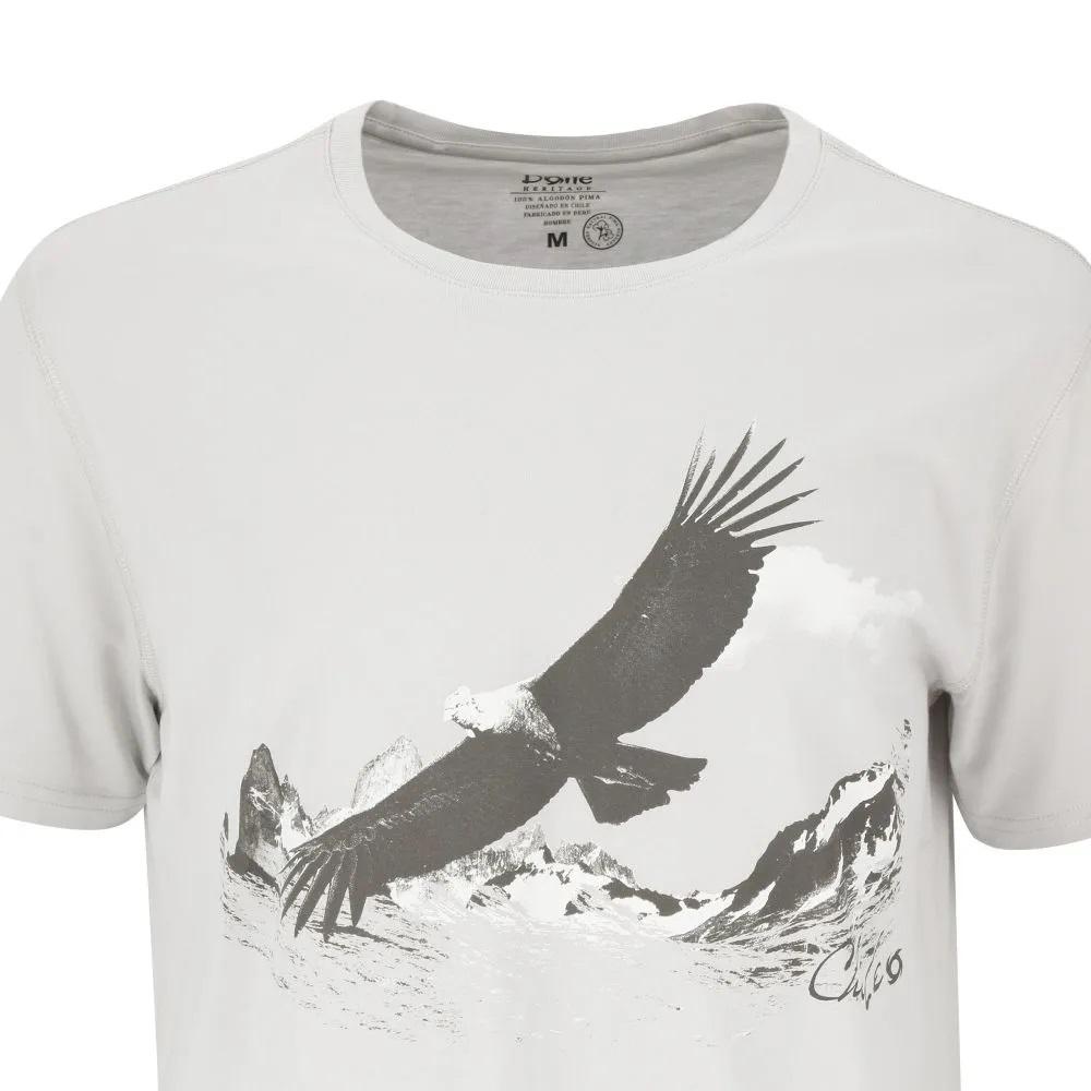 Polera Manga Corta Condor Hombre  -