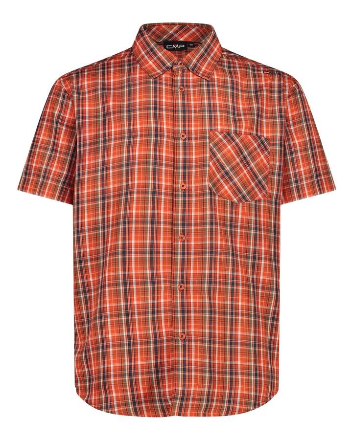 Miniatura Camisa Hombre Manga Corta-30T9937 - Color: Rojo