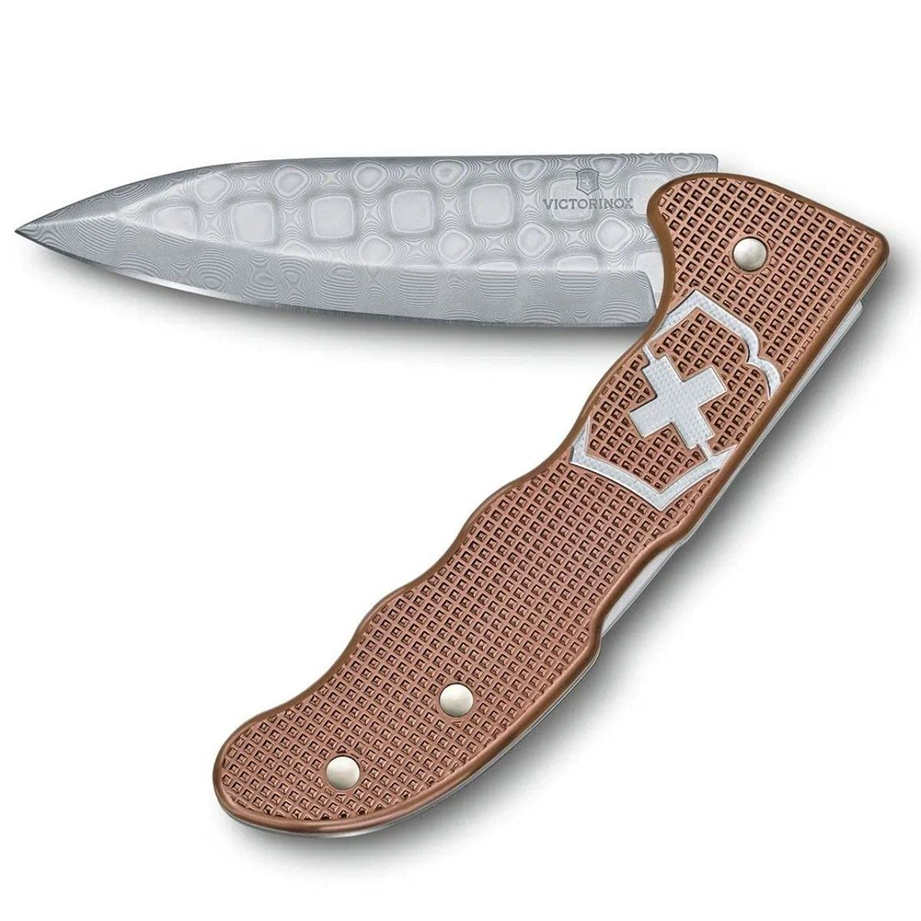 Navaja Hunterpro 130 mm 1 Fun Alox Cobre Damast