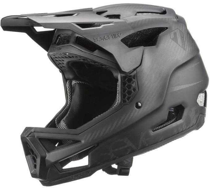 Miniatura Casco 7 Protection Project 23  - Color: Carbon Black/Raw