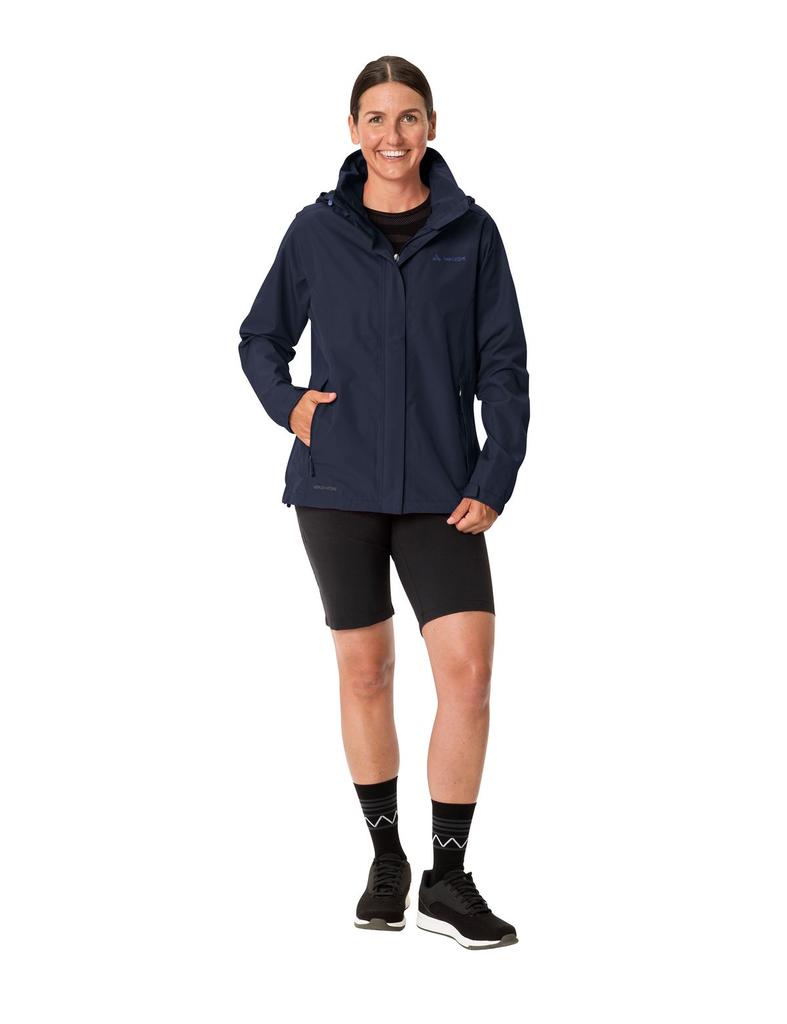 Miniatura Cortavientos impermeable Escape Light Mujer Eclipse - Talla: 40, Color: Azul Marino