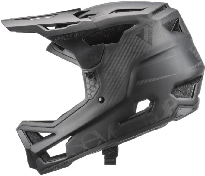 Miniatura Casco 7 Protection Project 23  - Color: Carbon Black/Raw
