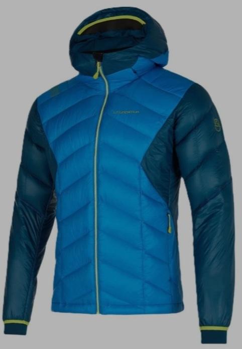 Miniatura Aiguille Down Jkt Hombre - Color: Electric Blue/ Storm Blue