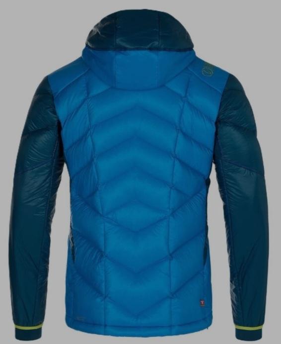 Aiguille Down Jkt Hombre - Color: Electric Blue/ Storm Blue