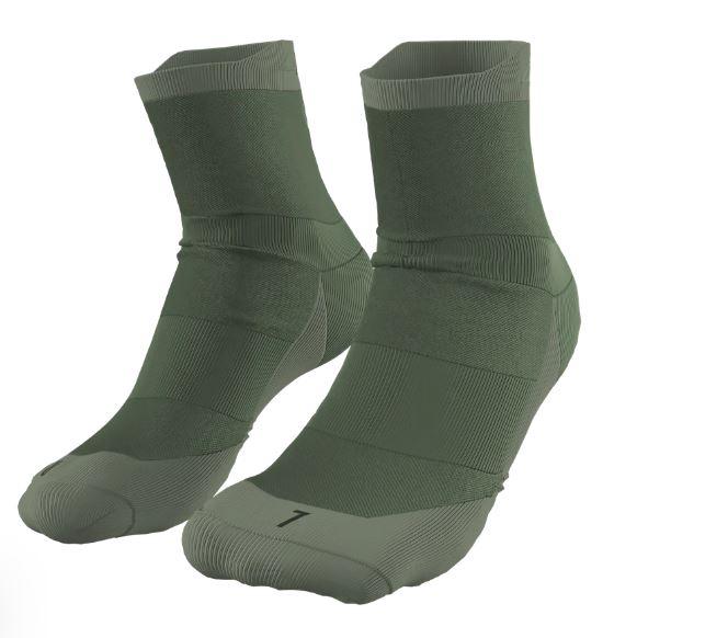 Calcetines Transalper Sk - Color: Verde Oscuro