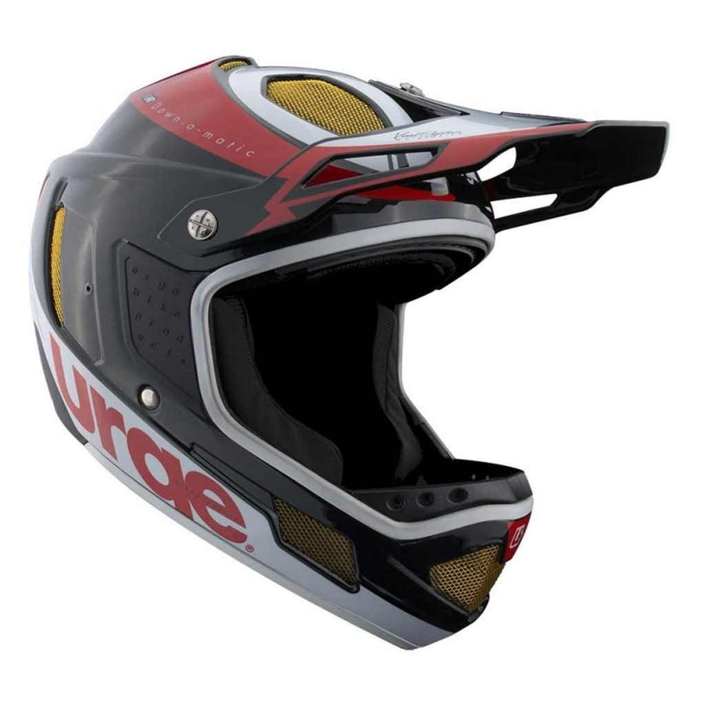Miniatura Casco Urge Down O-Matic RR  - Color: Neg/Roj/Blan