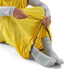 Miniatura Sábana Reactor Sleeping Bag Liner - Mummy w/ Drawcord - Color: Yellow