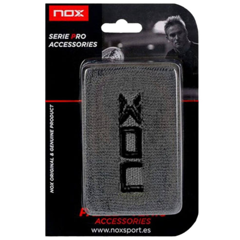 Miniatura Muñequera Nox X2 - Color: Gris logo Negro