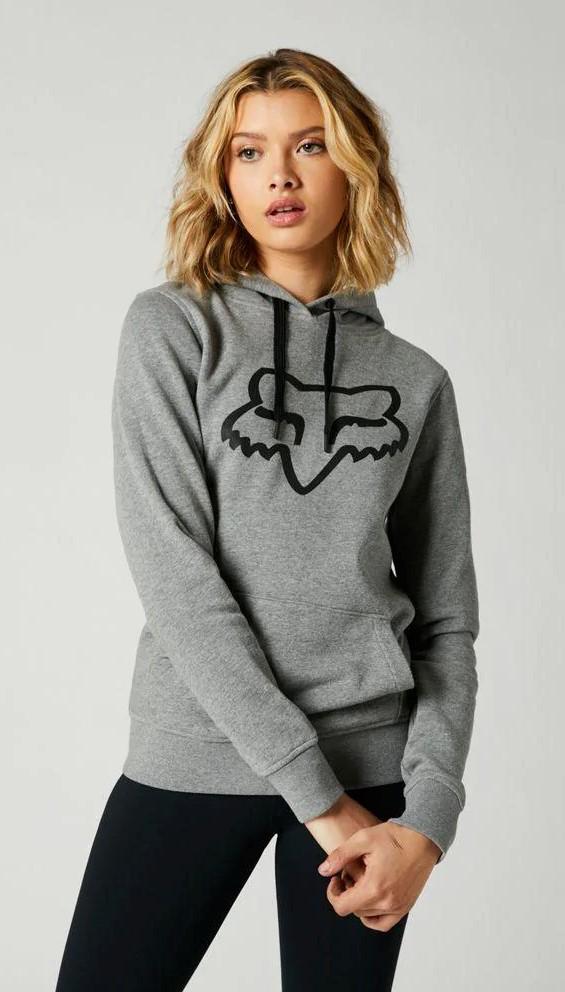 Poleron Lifestyle Mujer Boundary Pullover - Talla: L, Color: Gris