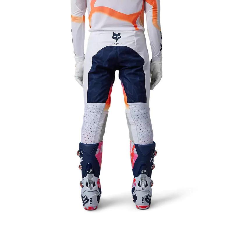 Miniatura Pantalon Moto Flexair Ryvr Edicion Limitada  - Color: Blanco
