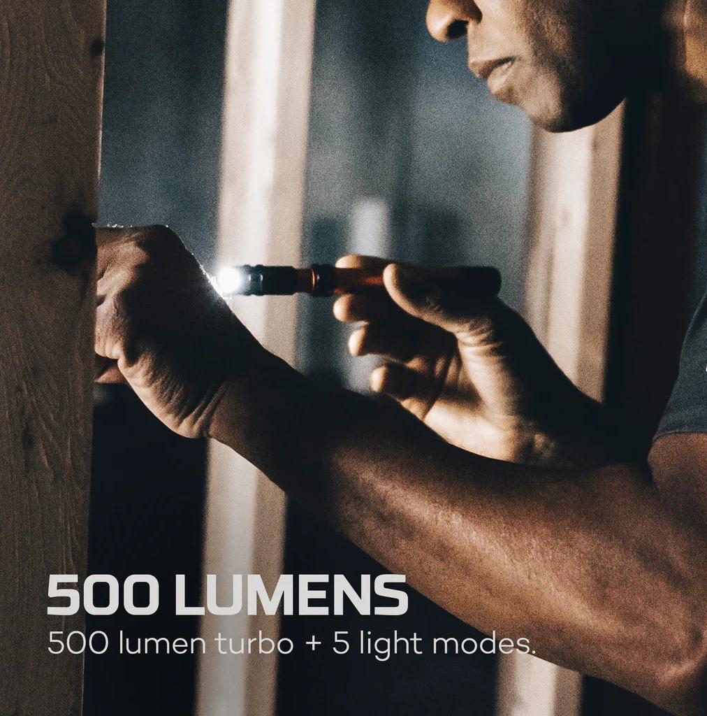 Linterna Tipo Lápiz Recargable Master Series 500 Lúmenes -