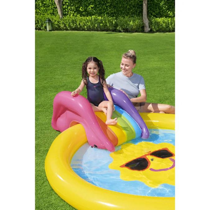 Miniatura Piscina y juegos inflable Sunnyland 2.37X2.01X1.04M -