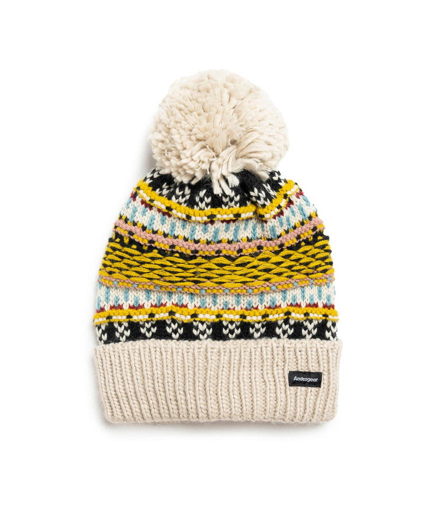 Gorro Pompon Knited Beanie -