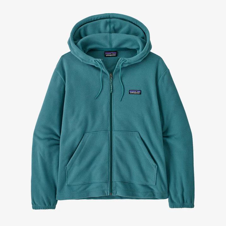 Polar Mujer Micro D Fleece Hoody - Color: Azul