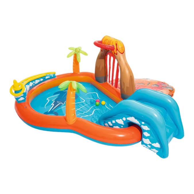 Miniatura Piscina Y Juegos Inflable Lava 2.65Mx2.65Mx1.04M -