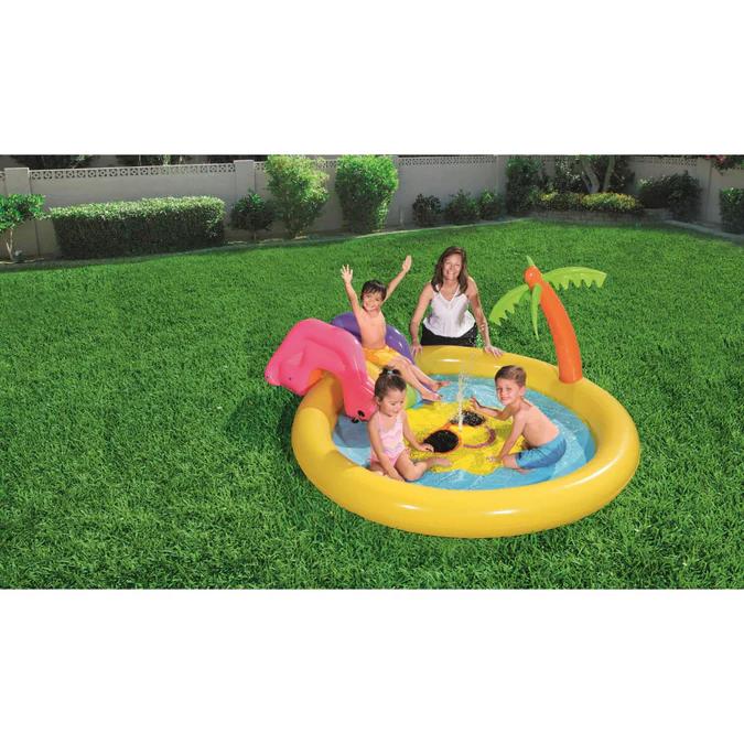 Miniatura Piscina y juegos inflable Sunnyland 2.37X2.01X1.04M -