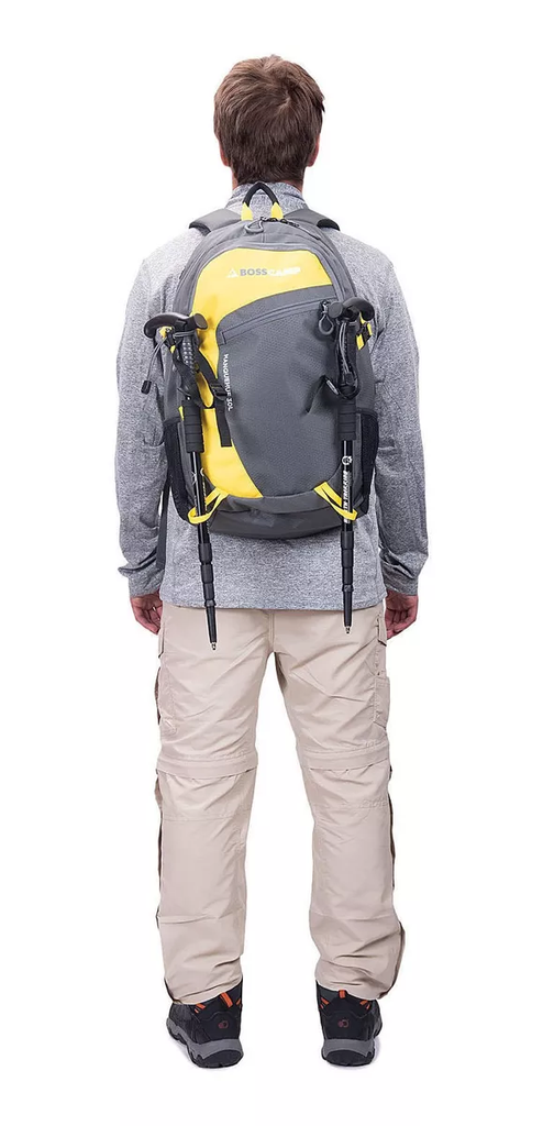 Mochila Trekking Manquehue 30 L - Color: Amarillo Gris