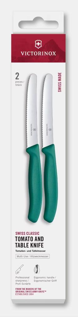 Set de cuchillos para tomate y de mesa Swiss Classic, 2 piezas
